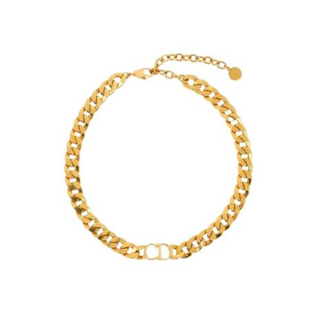 Dior Vintage, Pre-owned Metal dior-jewelry Geel, Dames, Maat:ONE Size