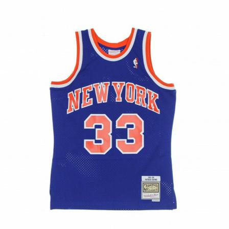Mitchell & Ness, T-Shirt Blauw, Heren, Maat:S