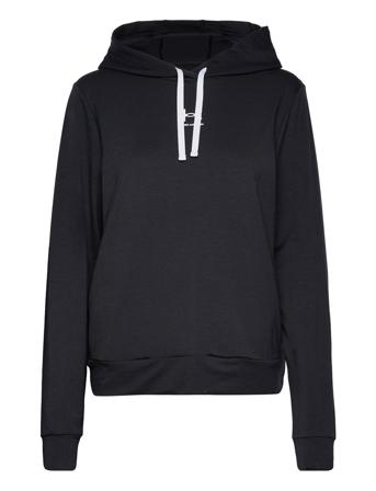 Rival Terry Hoodie Hettegenser Genser Svart Under Armour*Betinget Tilbud