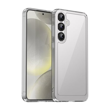 Outer Space Kotelo geelikehyksellä Samsung Galaxy S25+ - Läpinäkyvä