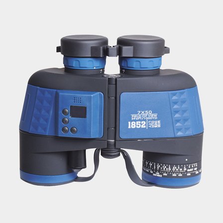 Fernglas mit Kompass 1852-Marine Admiral, 7x50, mit Barometer, Thermometer & Höhenmesser - Boot