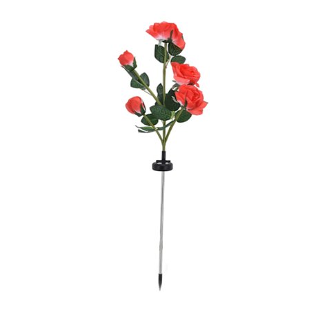 Solar Blomsterlys med Intelligent Lyskontroll Vanntett Solcellepanel