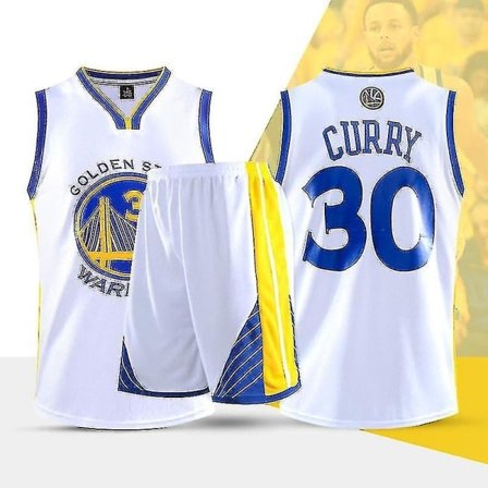 Nba Golden tate Warriors Tephen Curry #30 Basketballdrakt
