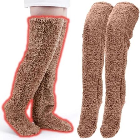 Snuggs Mysiga sokker Lårhøye Knehøye Snuggle Paws Høye sokker