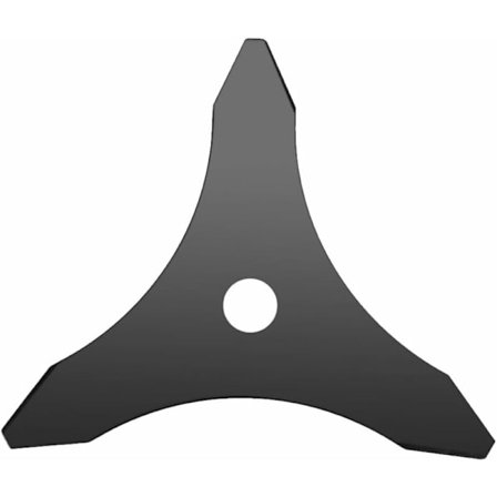 3-tandad yttre trimmerhuvud manganstålblad gräsklippartillbehör för 25,4 mm diameter borstskärare