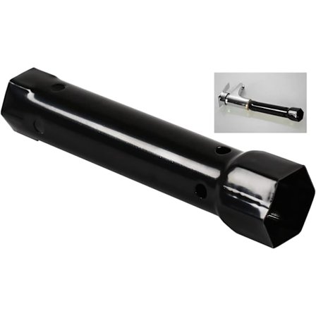 2 i 1 stikkontaktnøkkel, spole, kum, kran, installasjon og reparasjonsverktøy