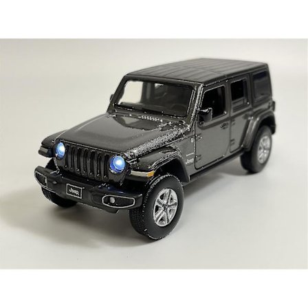 Jeep Wrangler Sahara Granite Crystal Lhd 1:32 Valo ja ääni Tayumo 32170015 (FMY)