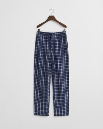 GANT Teenager Flanell Pyjamahose mit Karomuster (176) Blau
