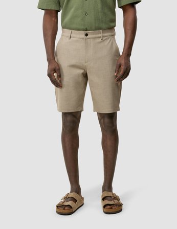 Shaping New Tomorrow - Essential Shorts - Beige Melange - Herre - Størrelse 34/