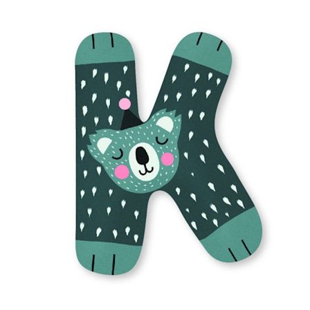 Vilac - Bokstaven K Michelle Carlslund