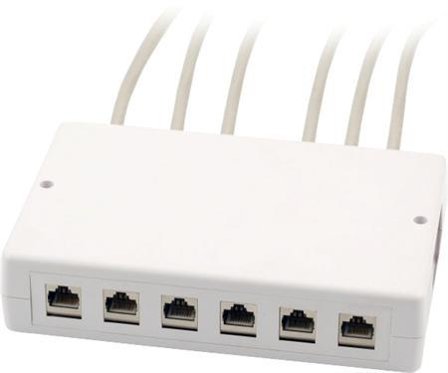 EFB ELEKTRONIK Keystone Distribution Box SM 6/12 - overflatemontert fordelingsboks