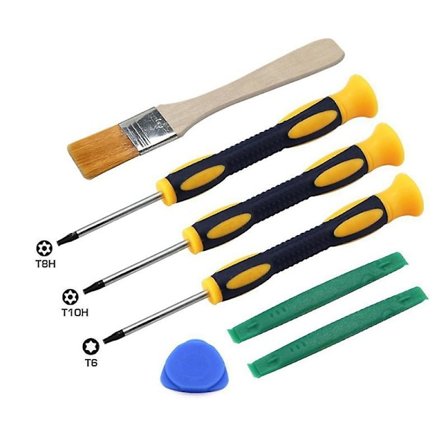 Spill T6 T8H T10H Skrutrekker Reparasjonsverktøysett For Xbox One/360 Kontroller/PS3/PS4