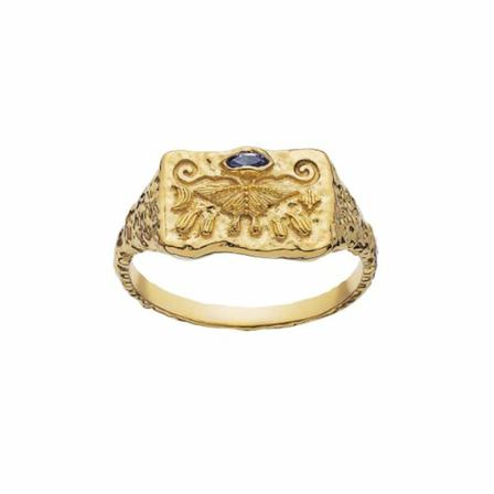 Maanesten Ring Games Gul, Dame Ringe, Størrelse: ONE Size
