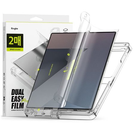 Ringke Dual Easy Pro 2-pak beskyttelsesfilm til Samsung Galaxy Z Fold 7 - gennemsigtig