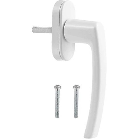 PVC Dør- og vindushåndtak, Hvit