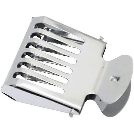 1 stk Metall Dronningbie Fanger Clip Bur Fangstverktøy Birøkterutstyr Stål Sølv c p