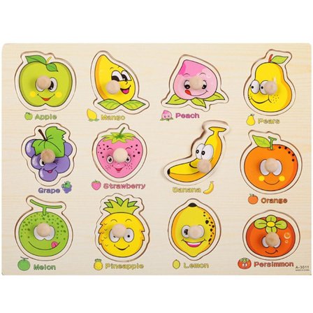 Puinen palapeli Pulmataulu FRUIT FRUIT