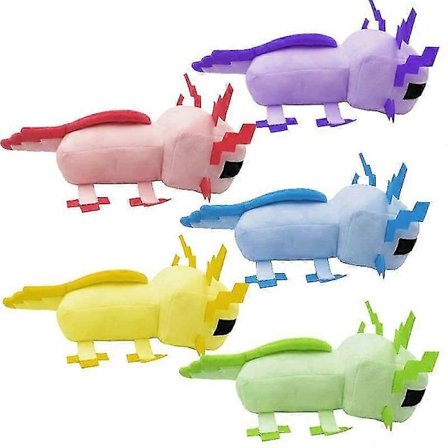 Axolotl Plysch Gosedjur Mjuk Kudde Dekoration För Barn Samlarobjekt Gåvor Till Barn Jul Födelsedagsfest Gåvor (FMY)