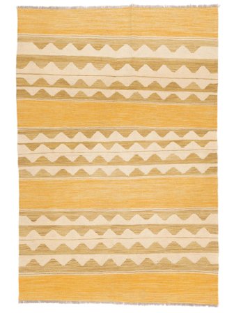 Mały Kilim Nowoczesne Dywan 125X184 Wełna