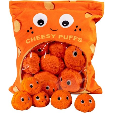 Ostepops Plyslegetøjsbolde, Puff Ostepops Fyldt Legetøjs Spil Pude Pude Sød Plys Pude Kast Pude, Kreativ Aftagelig Fyldt (Lille 6 Bolde)