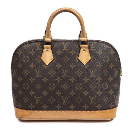 Louis Vuitton Vintage, Pre-owned Handbag Bruin, Dames, Maat:ONE Size,brass