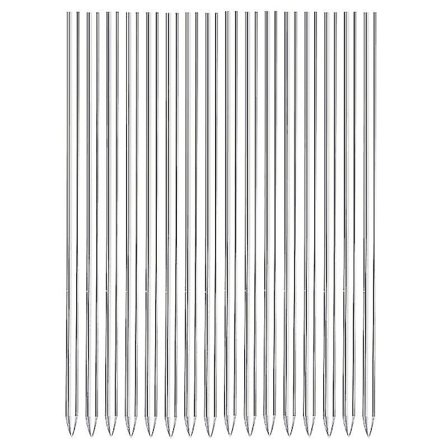 16 stk. Plantestøtte Holdbar Genanvendelig Plantepind Transparent Akryl Plantestøtter til Have Udendørs