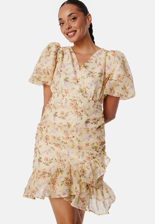 VERO MODA-Vmphoebe 2/4 V-Neck short dress-M