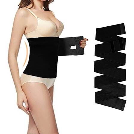 Snatch Me Up Bandage Wrap, Waist Trainer Tape Invisible Waist Trimmer Wrap Lumbar För Midjesmärta Body Shaper Binding