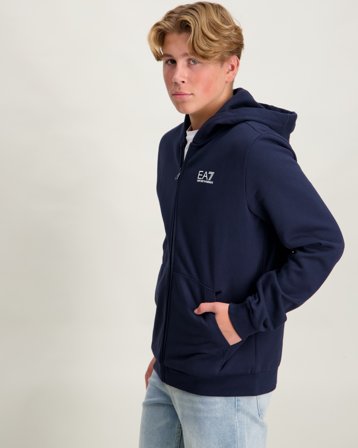 EA7 Emporio Armani SWEATSHIRT Blå Genser Gutt - Kids Brand Store