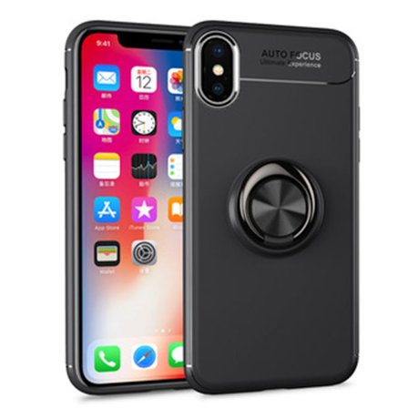 iPhone XR - Auto Focus Skal med Ringhållare