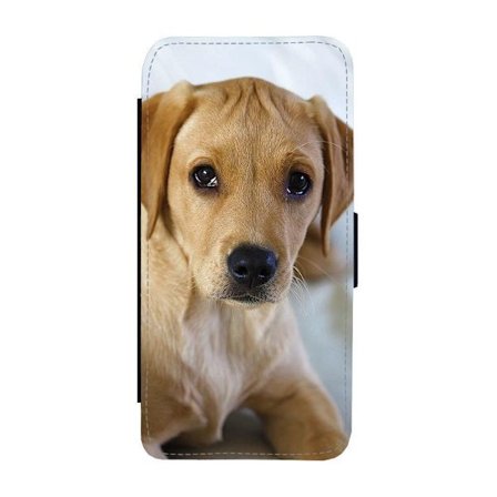Labrador Valp iPhone 15 Flip Mobilfodral
