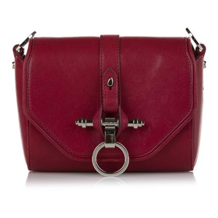 Givenchy Pre-owned, Pre -owned Obsedia Leather Crossbody Bag Rood, Dames, Maat:ONE Size,voering