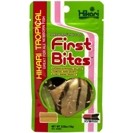 Hikari - First bites Powder 10 g - Akvaristikk - Fiskefôr & fiskemat - Fôrpellets & sticks - ZOO.no