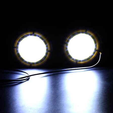 LED 12V COB Striplampa Dimljus Dagsljus 12W Vattentät