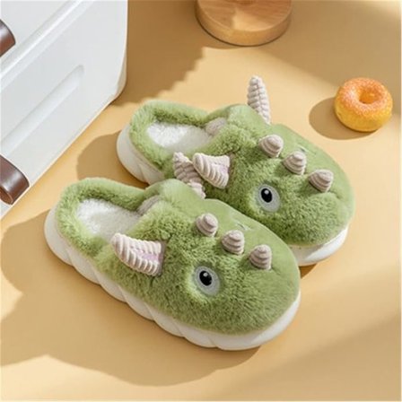 Dame Sutsko Søde Grise Sutsko Dinosaur Dyr Sutsko Varme Vinter Plys Sutsko