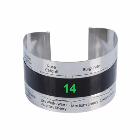 Vintertermometer - termometer til vinflaske rustfrit