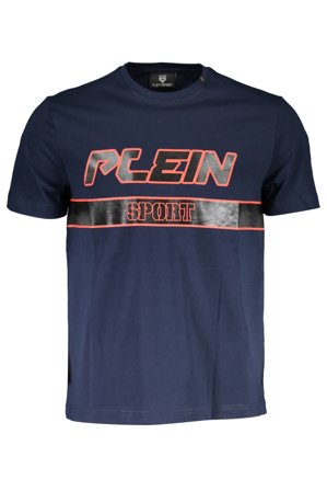Plein Sport T-shirt Maniche Corte Uomo Blu
