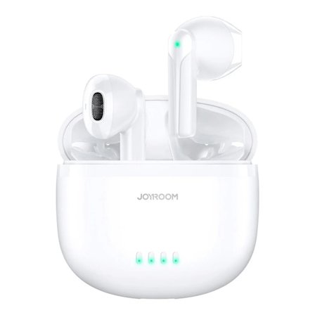 Joyroom Trådlösa In-Ear Hörlurar Bluetooth 5.3 Vit