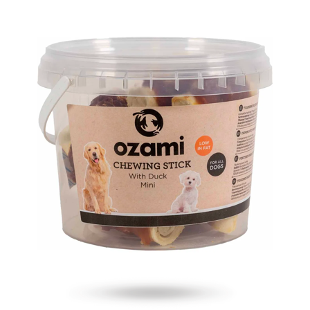 Ozami - Ozami Chewing Stick Duck 6cm 300g Hink - Matskål, hundgodis & tuggisar