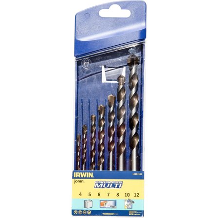 Irwin 10501940 Poranteräsarja 7 osaa, Koneiden tarvikkeet & käyttöosat