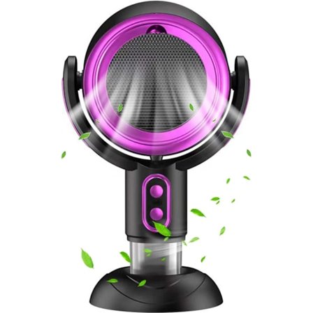 Bærbar køkkenemhætte med vaskbart filter, emhætte til indendørs BBQ & røgrensing