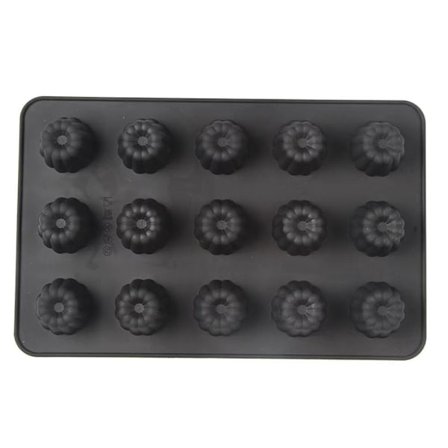 Kakeform Silikonform Riflet Former SVART 15 HULL 15 HULL