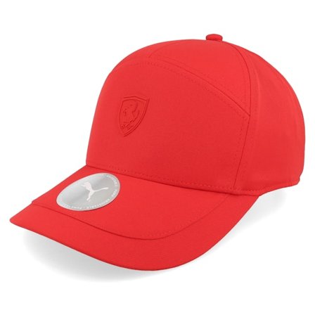 Formula One - Motor Rød adjustable Kasket - Ferrari Style Lp Arch Red On Red Adjsutable @ Hatstore