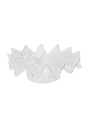 Åhléns Home Ljuslykta PLEAT Ljuslyktor & ljushållare Transparant ONESIZE