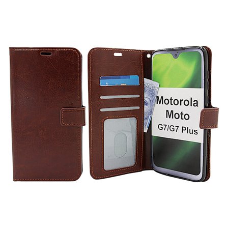 Crazy Horse Wallet Motorola Moto G7 / Moto G7 Plus