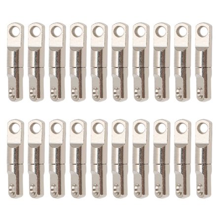 20 kpl Kalastustynnyripyörivät Sarja Kestävä Helppokäyttöinen Vähentää Veden Vastusta Pyörivä Kalastustarvike Kalastukseen 4mm