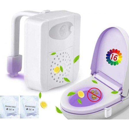 Toalettlampor Led Toalett Nattlampor Rörelsesensorljus För Toalett Med Aromaterapi, Toalettskål