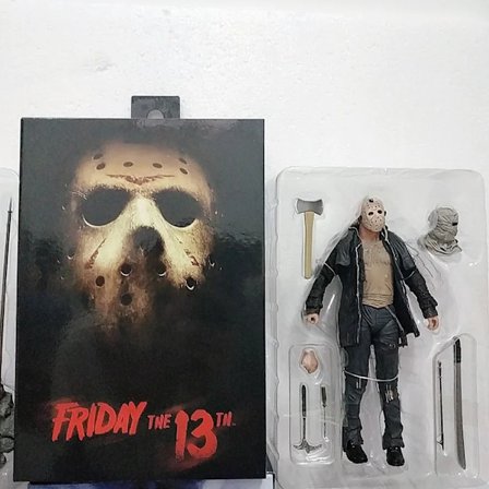 NECA Perjantai 13. päivä Hahmo Lelut Freddy Jason Voorhees Veri Action Hahmo Jason Keräilymalli Joulu Halloween Lahjat