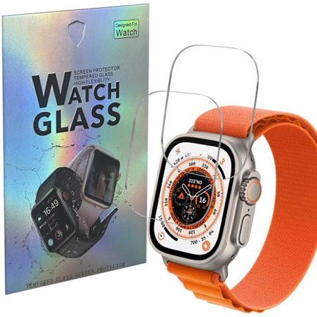 Hærdet Glas til Watch ULTRA 3 49 mm [Pakke 2] Beskyttelsesfilm til Skærm Smartwatch Phonillico