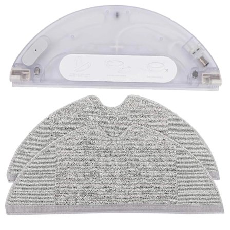 3 stk Robotstøvsuger Vanntank Rengjøringsklut Passer For Mi 1c Mopp Pro Hjemmestøvsuger